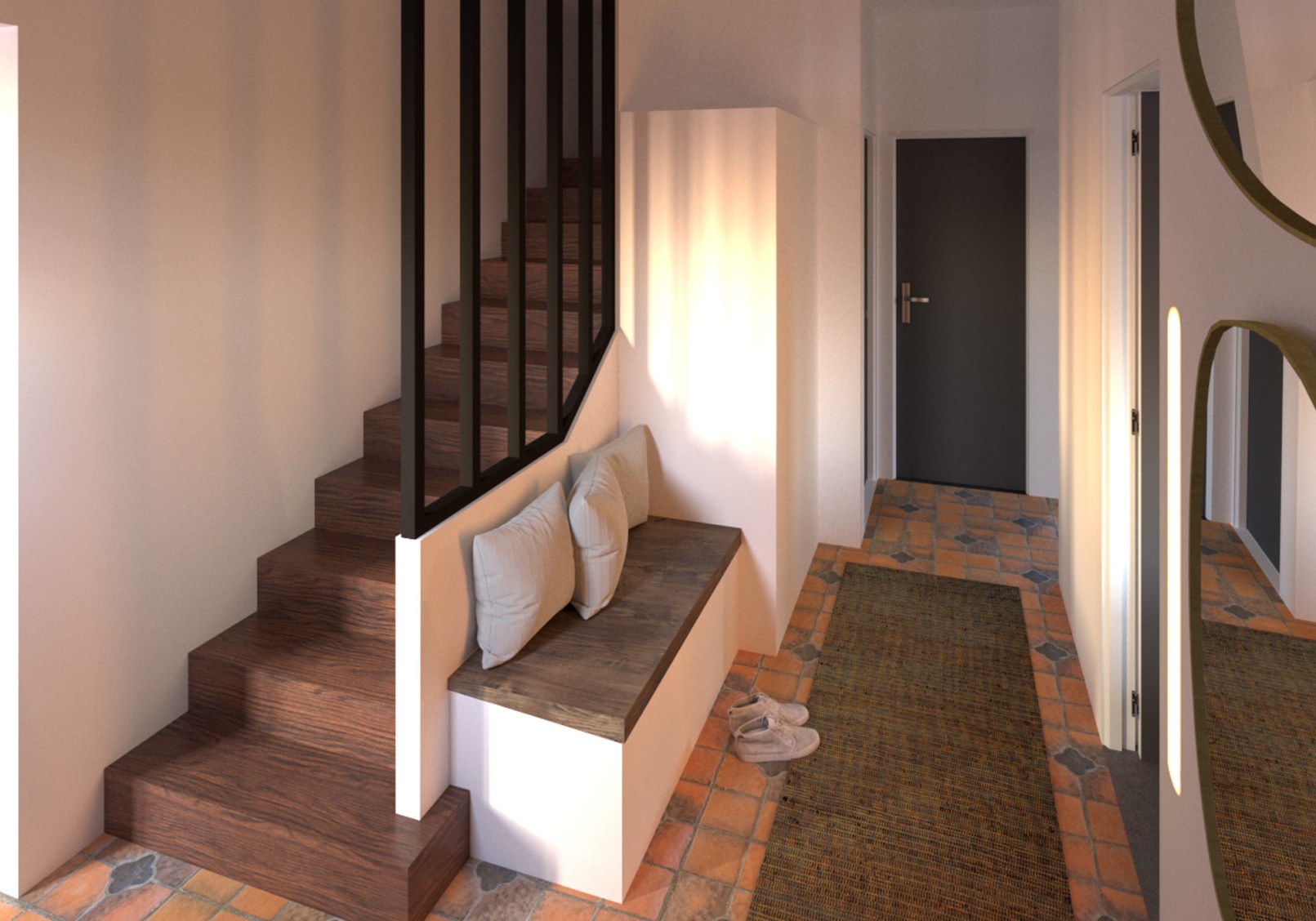 Entrée de la maison